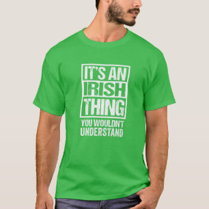 Camiseta Green Muy Irish St Paddy's Day Irlanda Celtic Fon