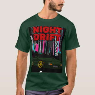 Camiseta Green Nissan 240sx Night Drift