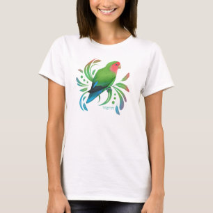 Camiseta Green Peach Facer Lovebird