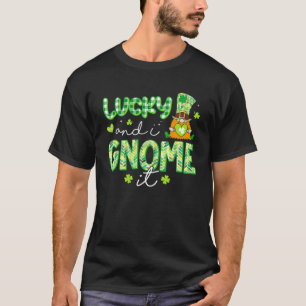 Camiseta Green Plaid Cucky Y Lo Gnome Feliz St Pat