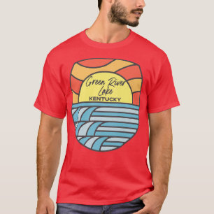 Camiseta Green River Lake Kentucky KY Sunset Sunrise Souven