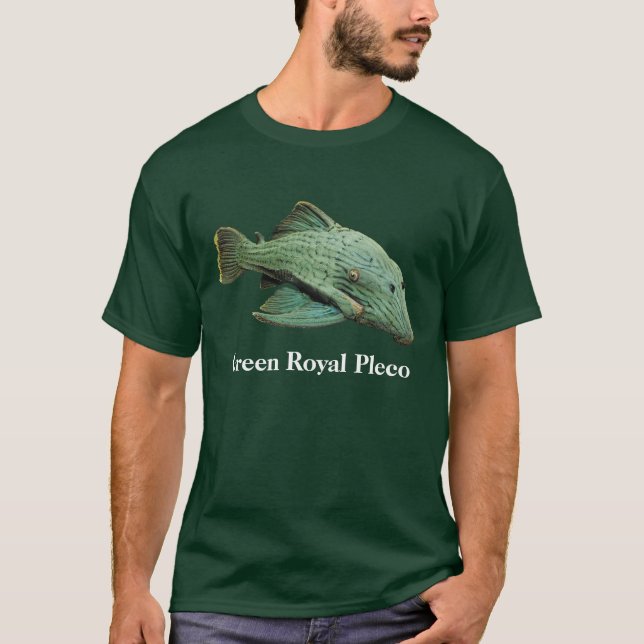 Camiseta Green Royal Pleco (Anverso)