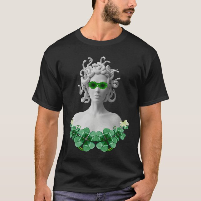 Camiseta Green Saint Patricks Day Medusa (Anverso)