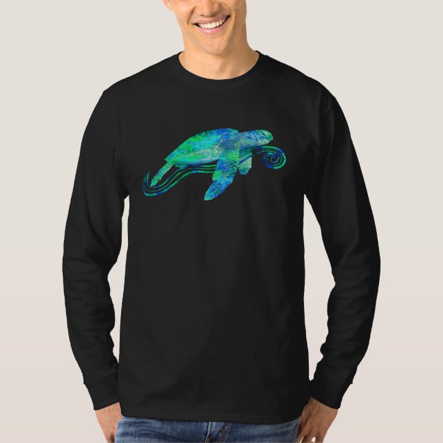 Camiseta Green Sea Turtle Animal (Anverso)