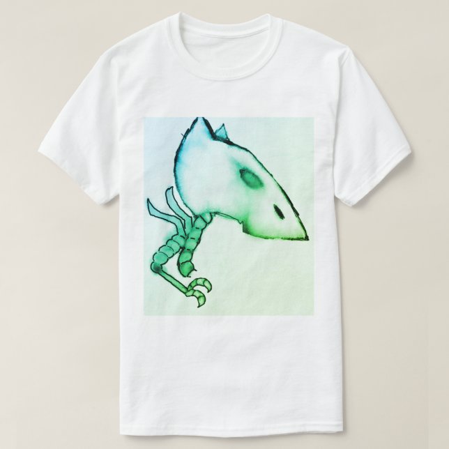 Camiseta Green Skull Tee (Diseño del anverso)