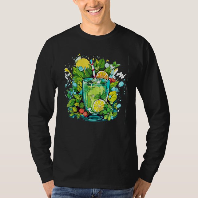 Camiseta Green Springtime soft drink for spring Feelings (Anverso)