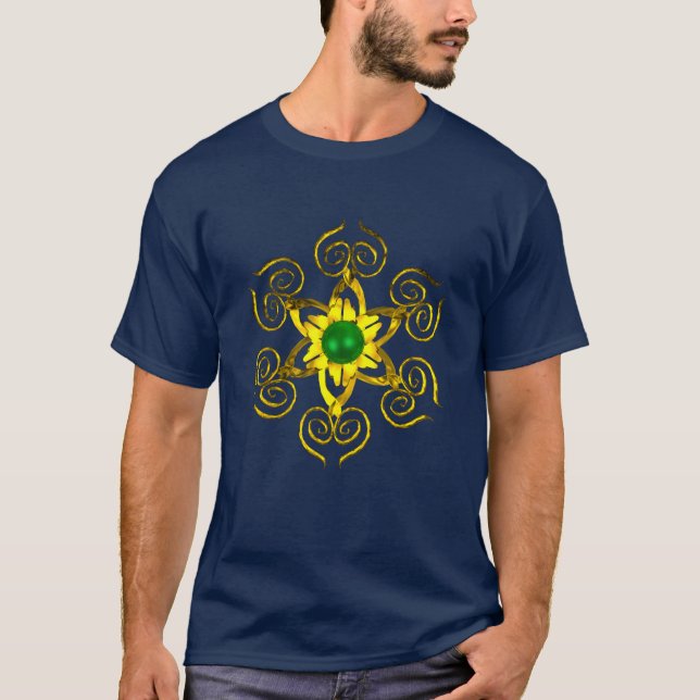 CAMISETA GREEN TALISMAN (Anverso)