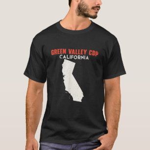 Camiseta Green Valley CDP California State America Trav