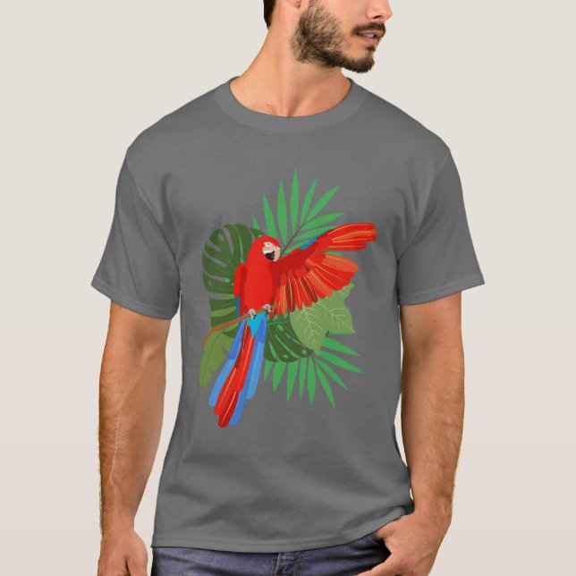 Camiseta Green Winged Macaw (Anverso)
