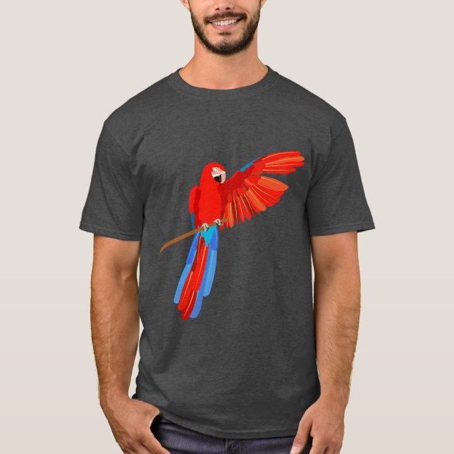 Camiseta Green Winged Macaw (Anverso)