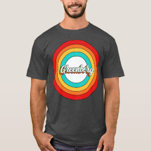 Camiseta Greenberg Nombre Shirt Vintage Greenberg Circle