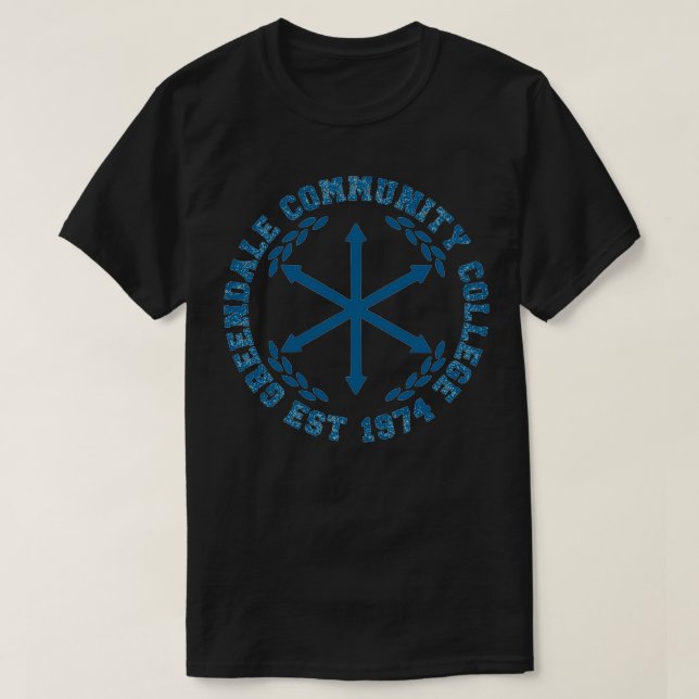 Camiseta Greendale Community College (Diseño del anverso)