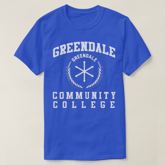 Camiseta Greendale Community College 9 (Diseño del anverso)
