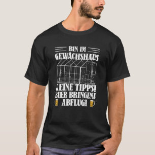 Camiseta Greenhouse Garden Beer Hobby Gardener Gardening De