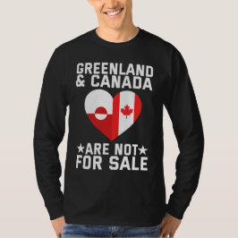 Camiseta Greenland And Canada Are Not For Sale