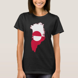 Camiseta Greenland- flag in country T-Shirt