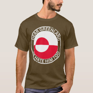 Camiseta Greenland Is Not For Sale Support Denmark