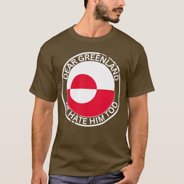 Camiseta Greenland Is Not For Sale Support Denmark  (Anverso)