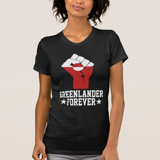 Camiseta Greenlander Forever - Greenland Support (Anverso)