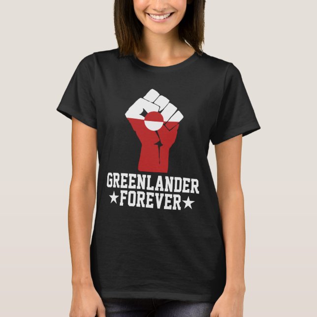 Camiseta Greenlander Forever - Greenland Support (Anverso)
