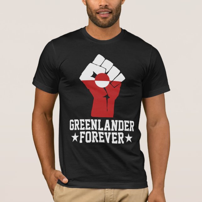 Camiseta Greenlander Forever - Greenland Support (Anverso)