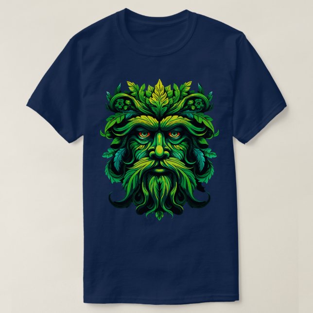 Camiseta Greenman celta pagano tradicional (Diseño del anverso)