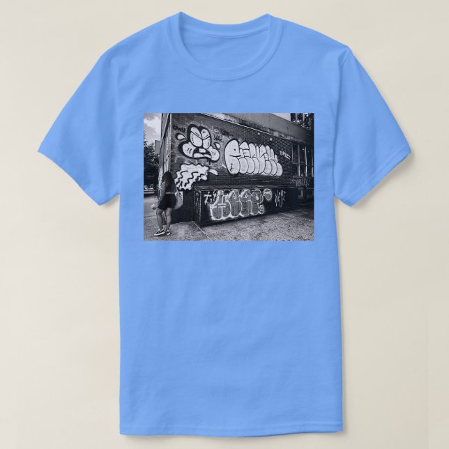 Camiseta Greenpoint Graffiti Brooklyn NYC (Diseño del anverso)
