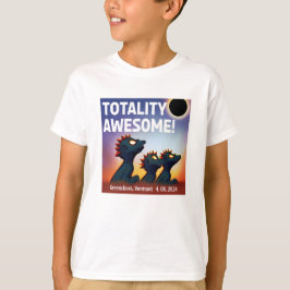 Camiseta Greensboro "Totality" Awesome Alien Fiesta