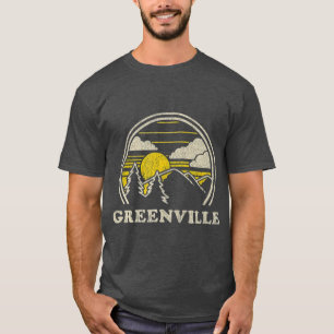 Camiseta Greenville South Carolina Senderismo de época