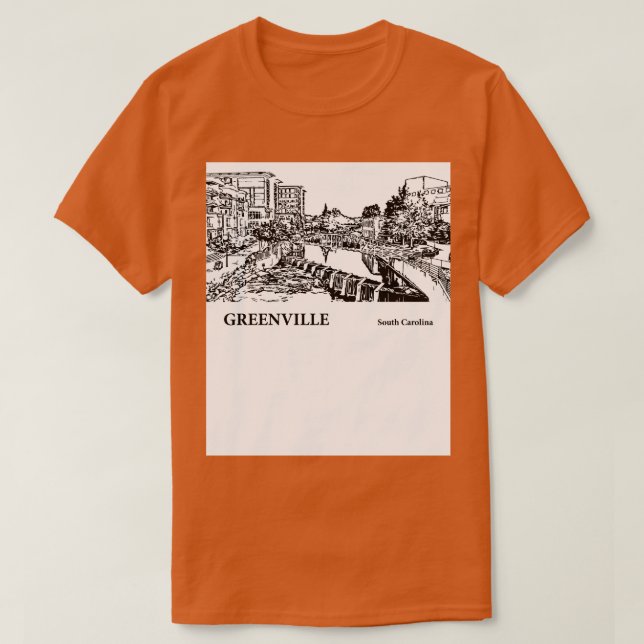Camiseta Greenville Sudáfrica 3 (Diseño del anverso)