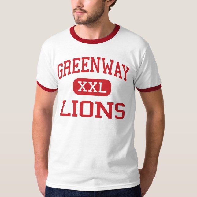 Camiseta Greenway - leones - escuela secundaria - Phoenix (Anverso)
