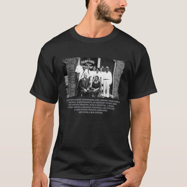 Camiseta Greenwood Tulsa Black History For African American (Anverso)