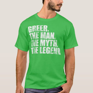 Camiseta GreerGreer apellido Greer apellido Greer Surna