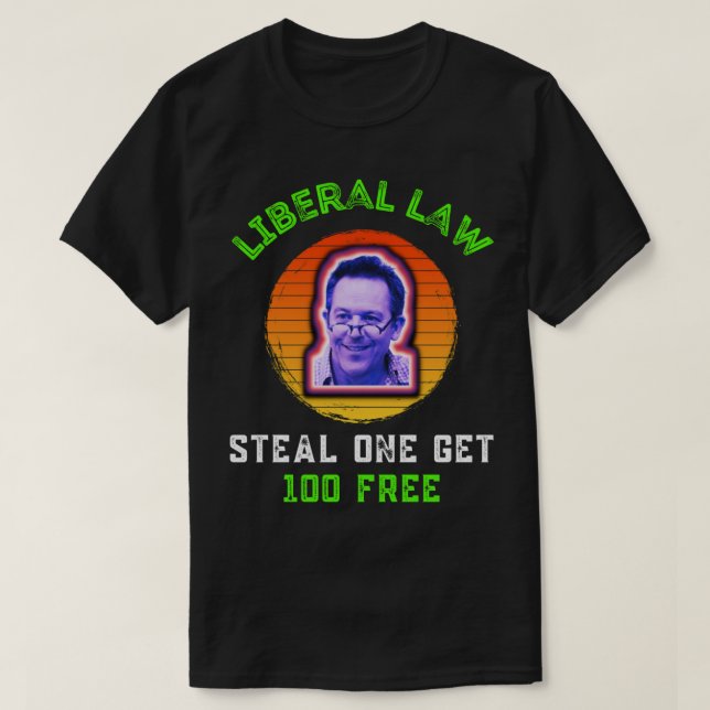 Camiseta Greg Gutfeld Ley Liberal (Diseño del anverso)