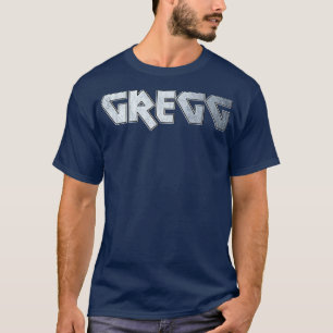 Camiseta Gregg metalizado intenso
