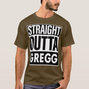 Camiseta Gregg Name Straight Outta Gregg