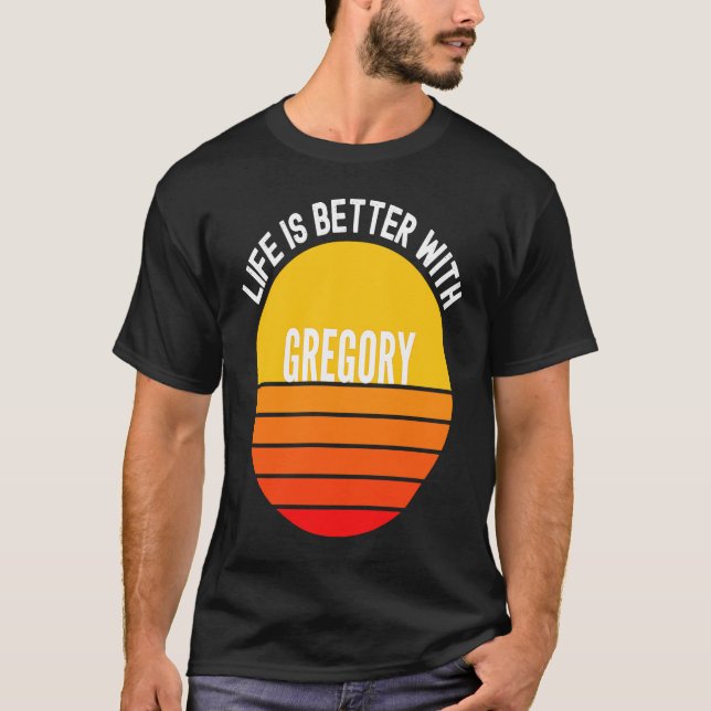 Camiseta Gregory con Gregory (Anverso)