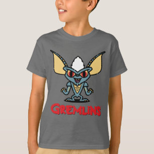 Camiseta Gremlins Caracteres de comic de banda corta