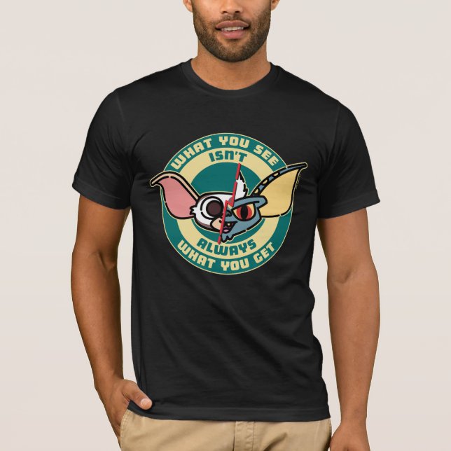 Camiseta Gremlins | Lo que ves no es siempre lo que obtiene (Anverso)