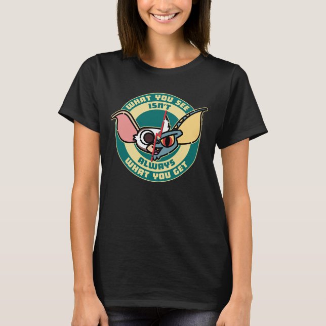 Camiseta Gremlins | Lo que ves no es siempre lo que obtiene (Anverso)
