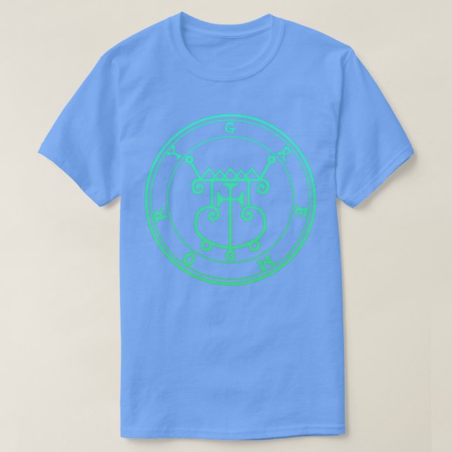 Camiseta Gremory Sigil Procuradores Aman Gradiente Verde (Diseño del anverso)