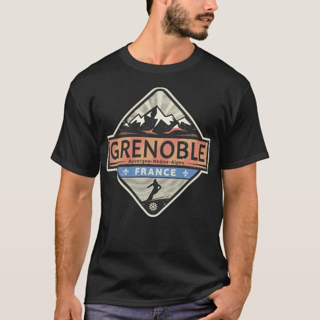 Camiseta Grenoble France (Anverso)