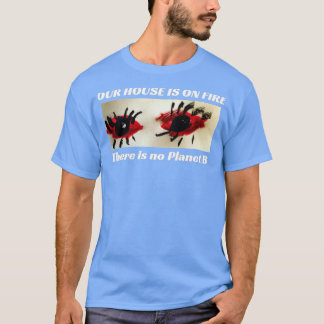Camiseta Greta Thunberg No hay planeta B para el cambio cli