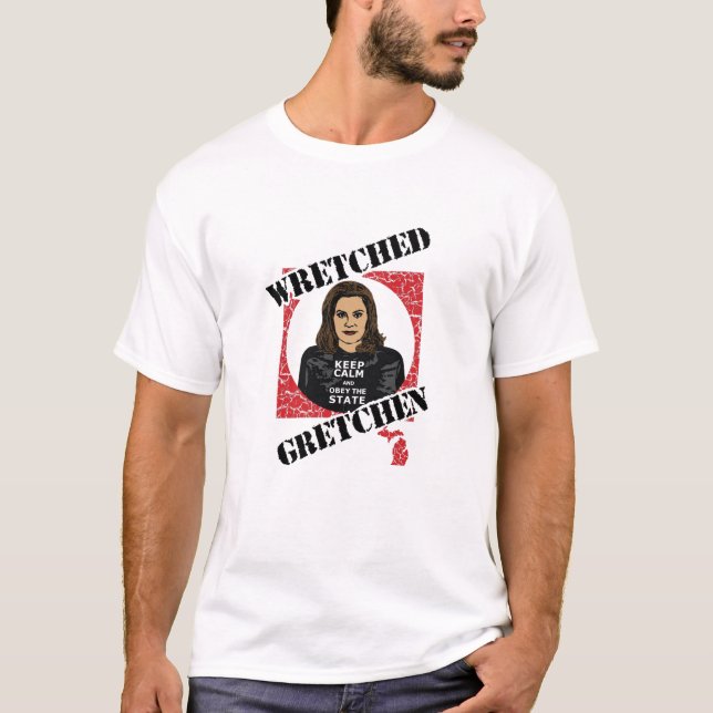 CAMISETA GRETCHEN WHITMER - GOBERNADOR MICHIGAN - OBEDIA (Anverso)
