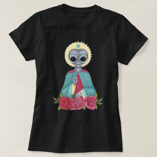 Camiseta Grey Alien (Diseño del anverso)