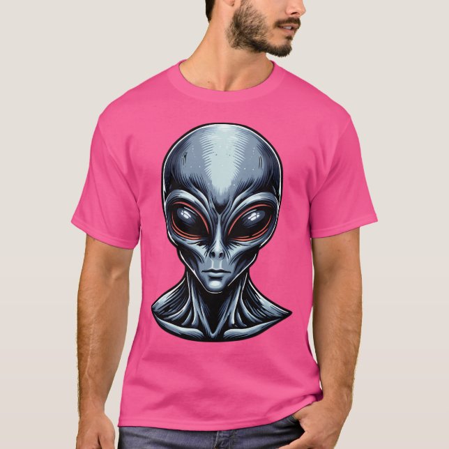 Camiseta Grey Alien (Anverso)