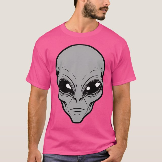 Camiseta Grey Alien (Anverso)