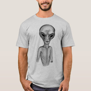 Camiseta Grey Alien , quiero creer