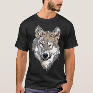 Camiseta Grey Wolf  Wolves Pack Wolf Lovers Gift 