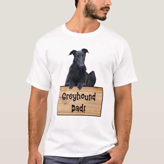 Camiseta Greyhound Dad cita a Greyhound (Anverso)